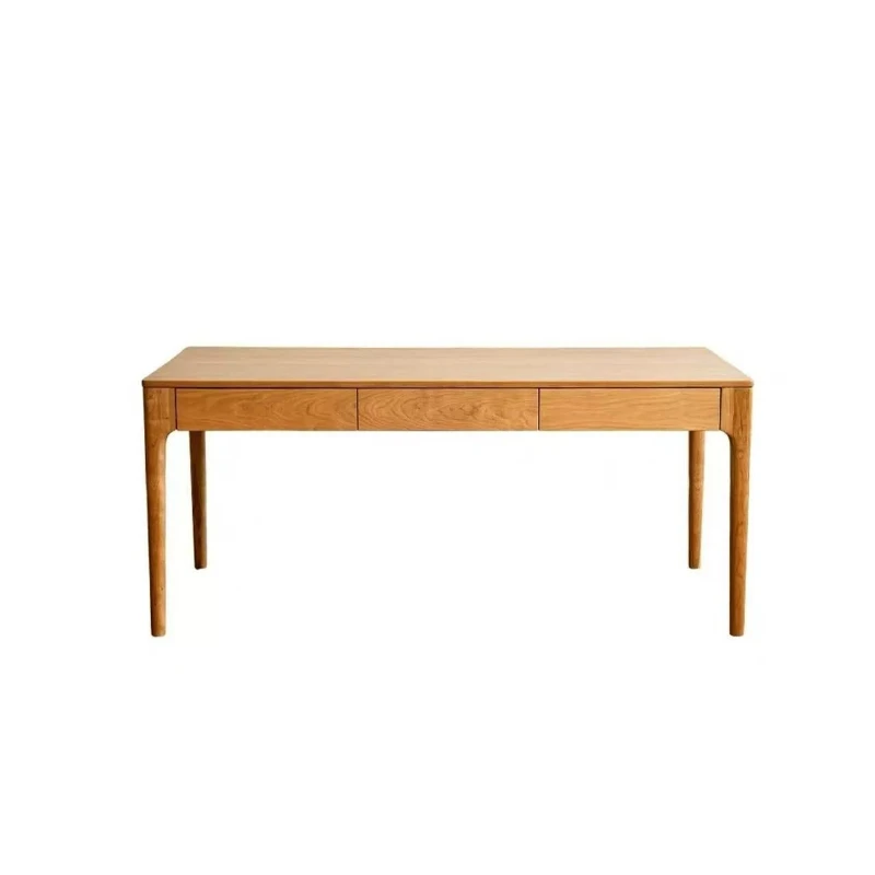 

Desk Modern Simple Desk Solid Wood Multi-Drawer