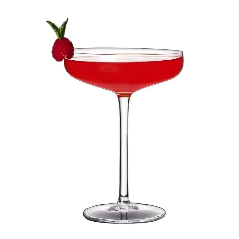 

Collection-grade simple Burgundy red wine glass light luxury crystal glass groove wine glass high-end household goblet