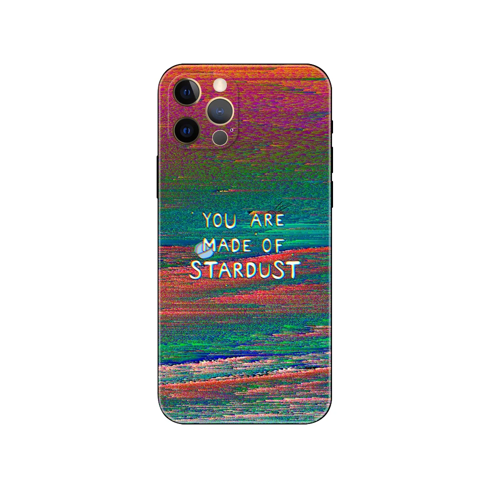 Glitch vaporwave modern art ，phone case for iphone，14 2020se 6 6s 7 8 plus x 10 XR XS 11 12 13 mini pro MAX black tpu back cover