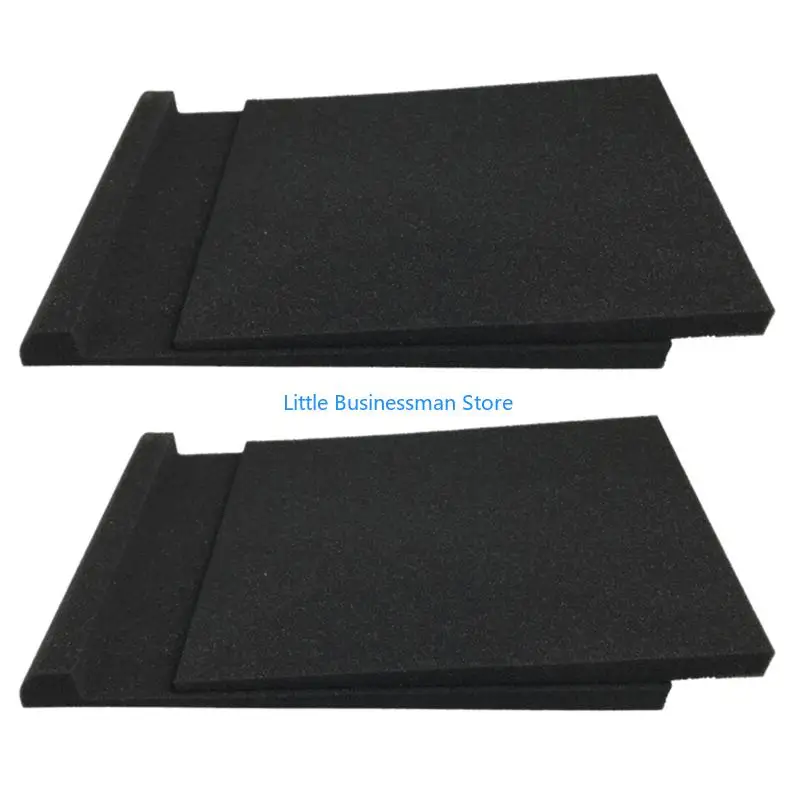 2 Stücke Schreibtisch AntiResonance Pad AntiSlip Design für Glas Holz Oberflächen Sicherheit M76A – Detail 2