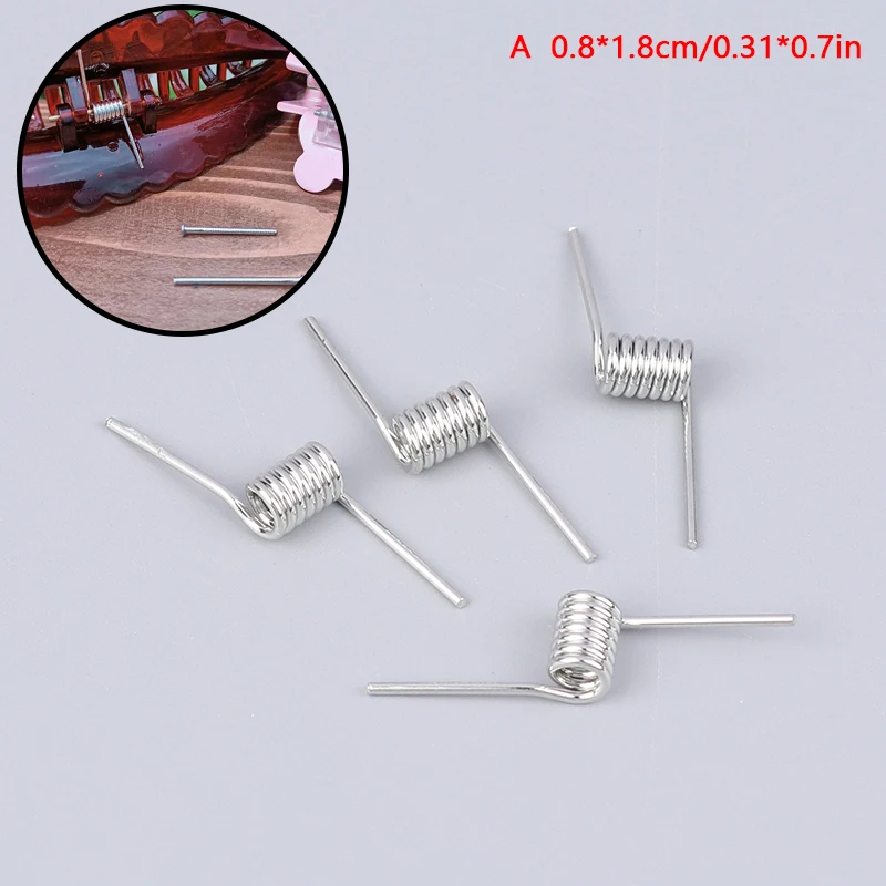 4PCS Large Hair Jaw Clips Special Accessories Steel Torsion Spring Special Torsion Spring V-spring For Hairpin Spring Clip