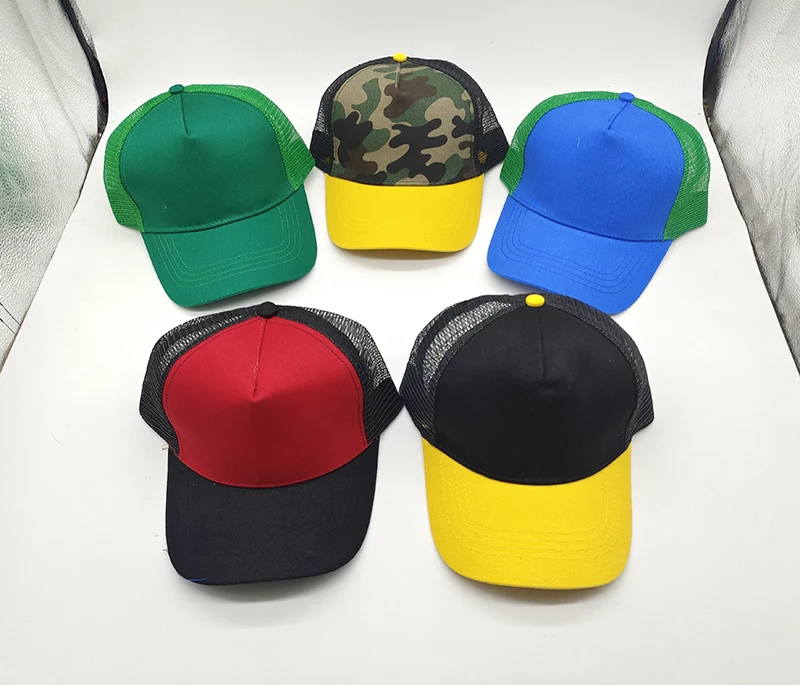 New Colored Light Plate Summer Baseball Hat Breathable Mesh Duck Tongue Hat Simple and Versatile Sunshade Hat