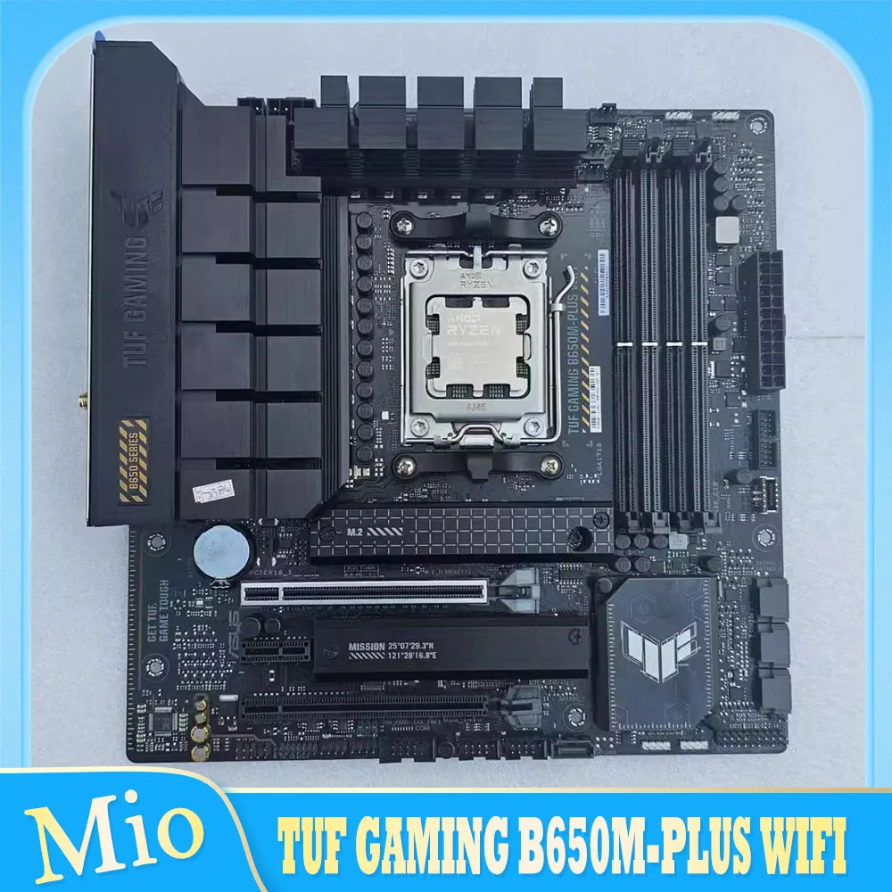 Gaming Motherboard DDR5  MHz M.2 USB3.2 128G TUF GAMING B650M-PLUS WIFI