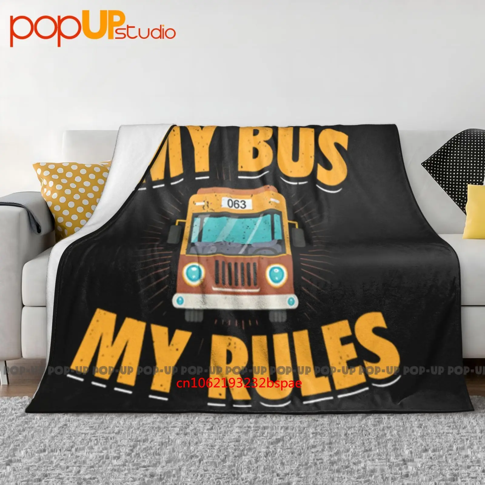 Mein Bus Meine Regeln Busfahrer Ультрамягкое одеяло Одеяло Зимний чехол для дивана Чехлы на кровать