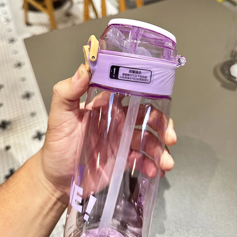 

800ml Kettle With Sippy Handle Juice Milk Cup Sippy Cup Outdoors Large Capacity Summer Water Bottle Leak-Proof Portable Drinkin