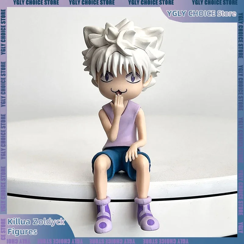 Anime figurine Hunter×Hunter Figure Killua Zoldyck Figures Cat Noodle Statue Pvc Model Collection Desk Docoration Kids Toy Gift