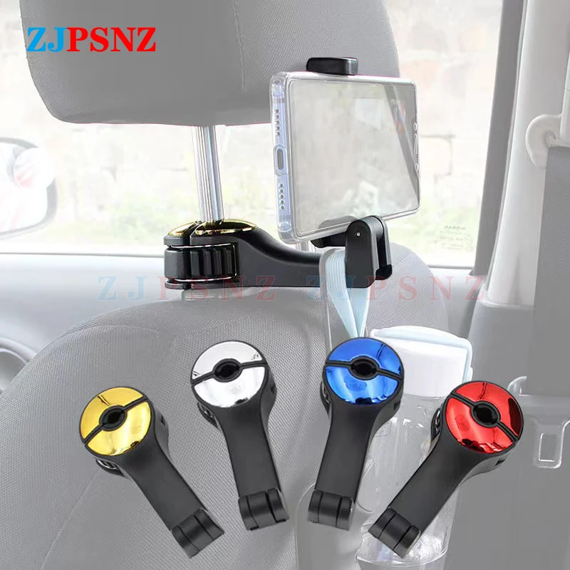 Universal Car Auto Seat Hooks Seat Back Hanger Hook Phone Car Holder Auto Headrest Hooks For Car Purse Bag Grocery Universal