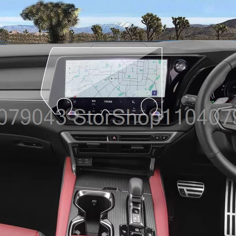 

Защитная пленка из закаленного стекла для Lexus RX 450 350 2023-2025 2026 14-дюймовый автомобильный радиоприемник GPS-навигация с левым или правым рулем