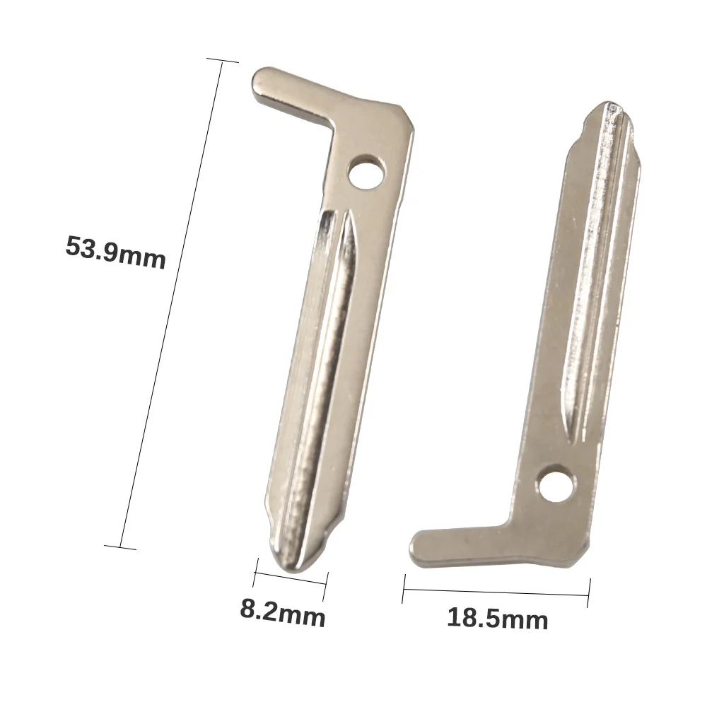 Remtekey-llave de emergencia inteligente para coche, nuevo tipo de llave remota de repuesto para Mazda 3, CX3, fresado izquierdo y derecho, 5 unidades