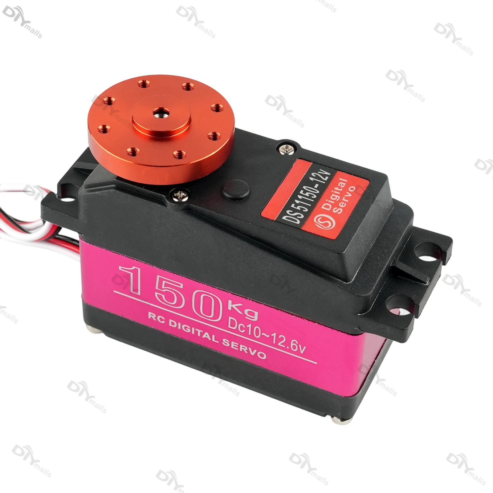 1/2/4/10pcs 18T Metal Round Servo Bracket for DS5160 DS5180 DS51150 60/80/150/160KG Servo Motor High Torque Servo M2.5*6 Nuts