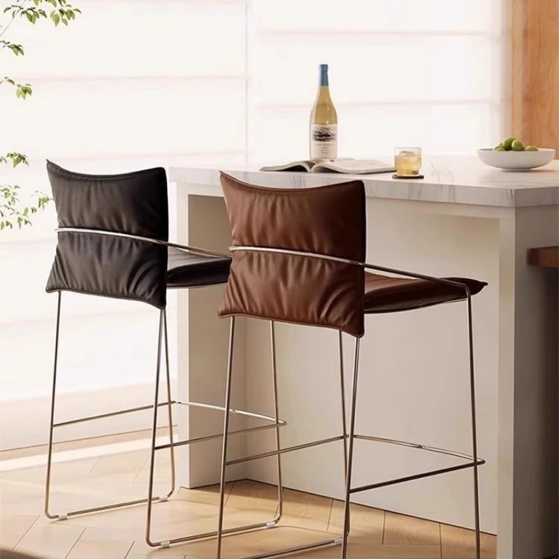 Small apartment dining chair balcony living room single leisure chair household simple computer
