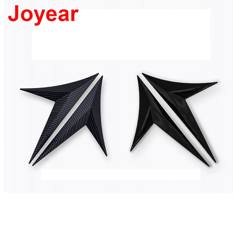 For Honda Civic 10th 2016-2020 Shark Fin Decorative Fender Flanks Car Sticker Door Body Side Air Intake Air Outlet Accessories