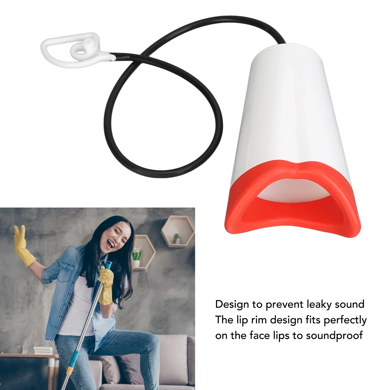 

Vocal Dampener for Singing Waterproof Voice Control Relieves Stress Soundproof Reduce Noise Vocal Dampener for Performers