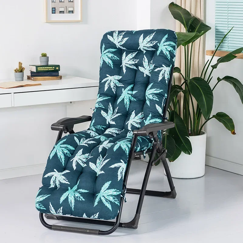 Rocking Chair Cushion Chaise Lounge Indoor/Outdoor High Back Patio Chair Cushion Patio Seating Cushions with Ties