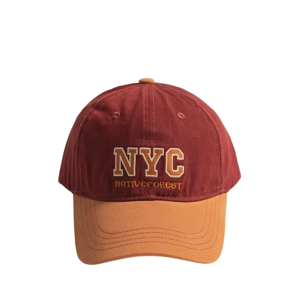 

Хлопковая спортивная бейсболка с регулируемыми буквами, винтажная кепка с утиным языком, удобная мягкая уличная бейсболка с буквами, дорожная пляжная кепка