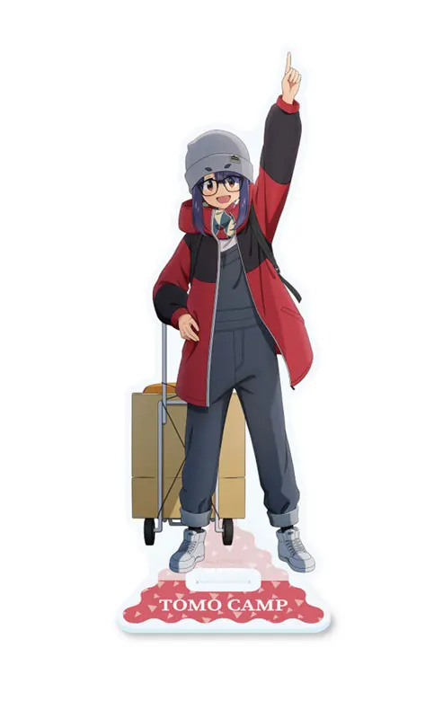 Anime Yuru Camp Acrylic Cosplay Figure Standing Model Plate Desktop Display present Accessories Firend Fans Gift 15cm