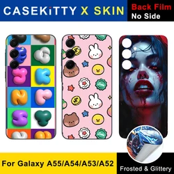 CASEKiTTY Skin Wrap For Galaxy A55 5G Sticker Samsung A53 A54 Back Film A52 4G Back Cover Protective Decal Protector No Case