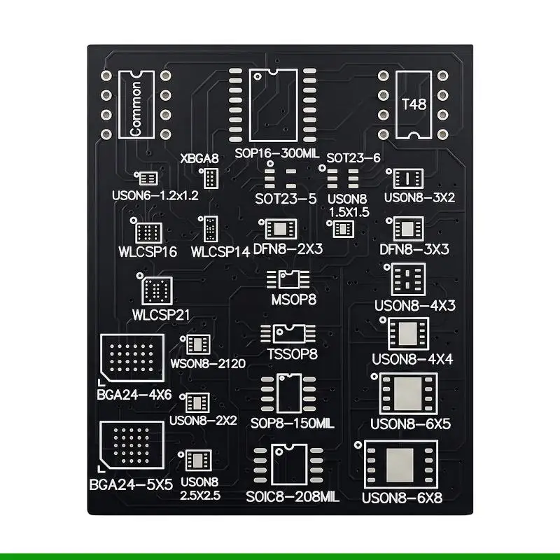 U55C 25 Types for DIP8 Converter Board For Electronic Chip Burning And Reading