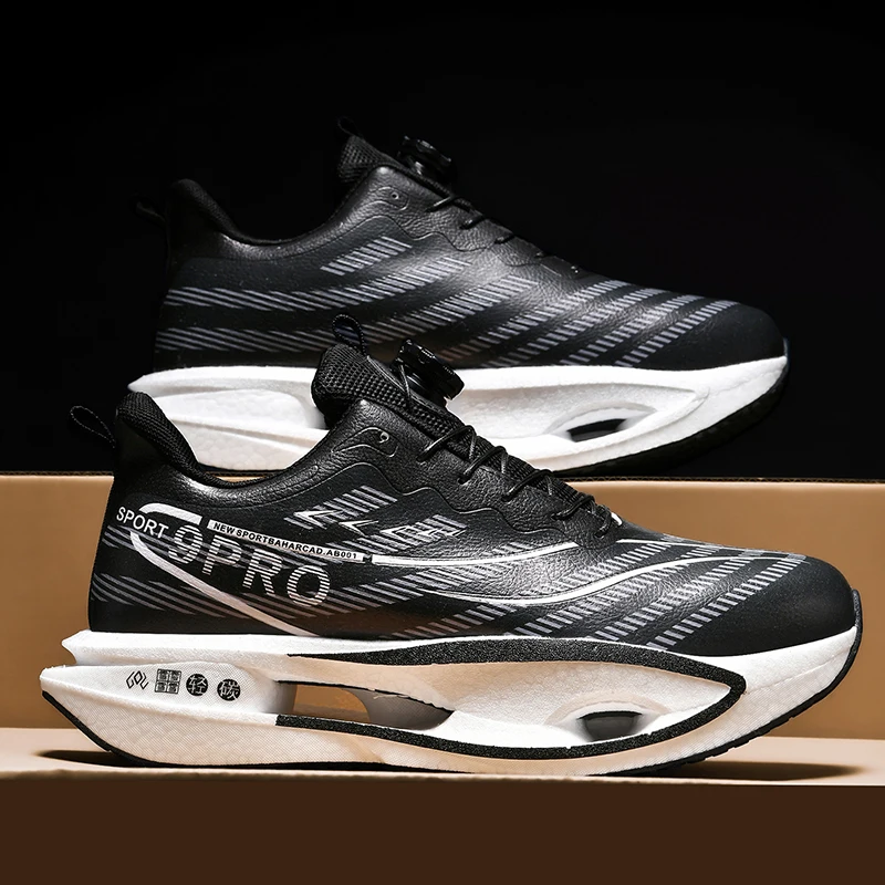 Zapatillas de running para hombre, zapatillas deportivas con placa de carbono para maratón, zapatillas de senderismo para hombre, zapatillas deportivas de invierno para mujer, zapatillas impermeables antideslizantes para otoño.