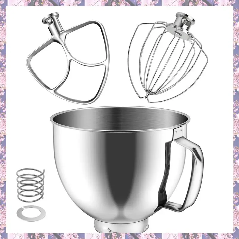 

Новая чаша из нержавеющей стали A59P для KitchenAid 4.5-5QT, аксессуары для KitchenAid