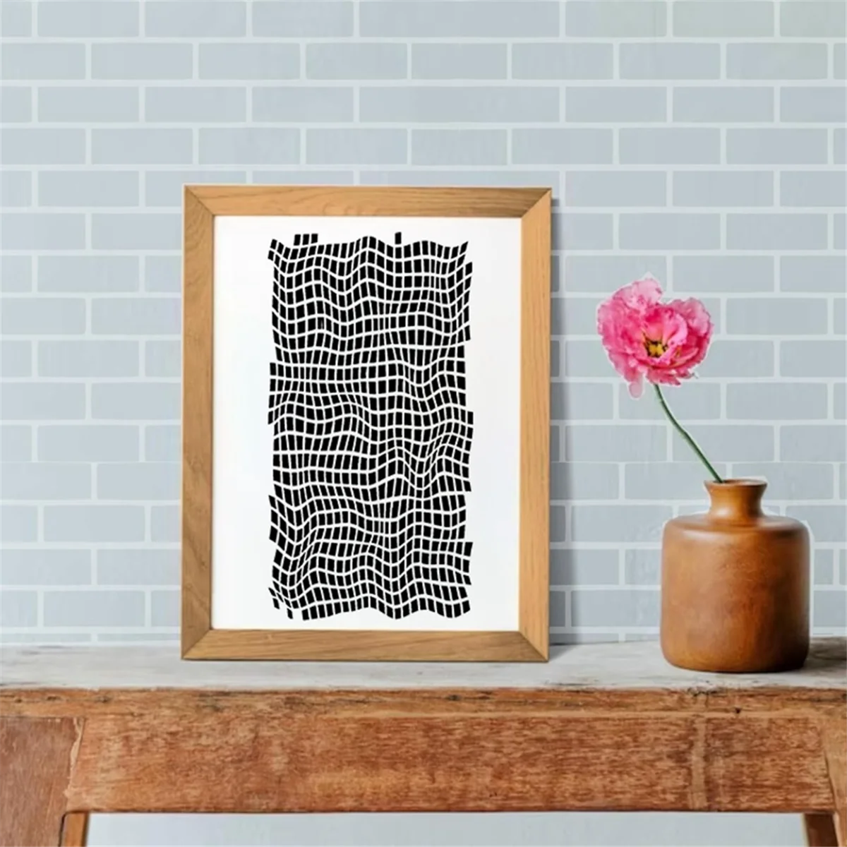 AT77 12-компонентные трафареты для поделок, многослойные трафареты в кирпичную точку, трафареты с художественной текстурой для рисования на изготовлении карточек