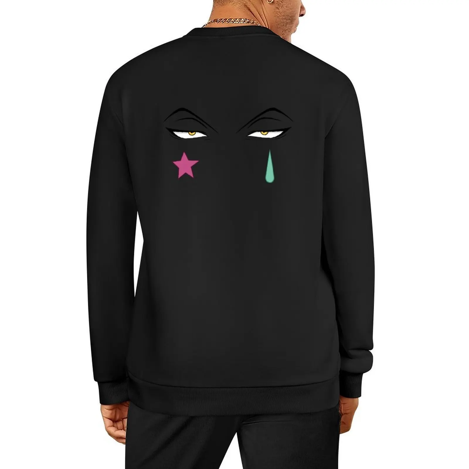 

Star and tear hunter Pullover autumn clothes for men men's clothes aesthetic clothing new in sweatshirts
