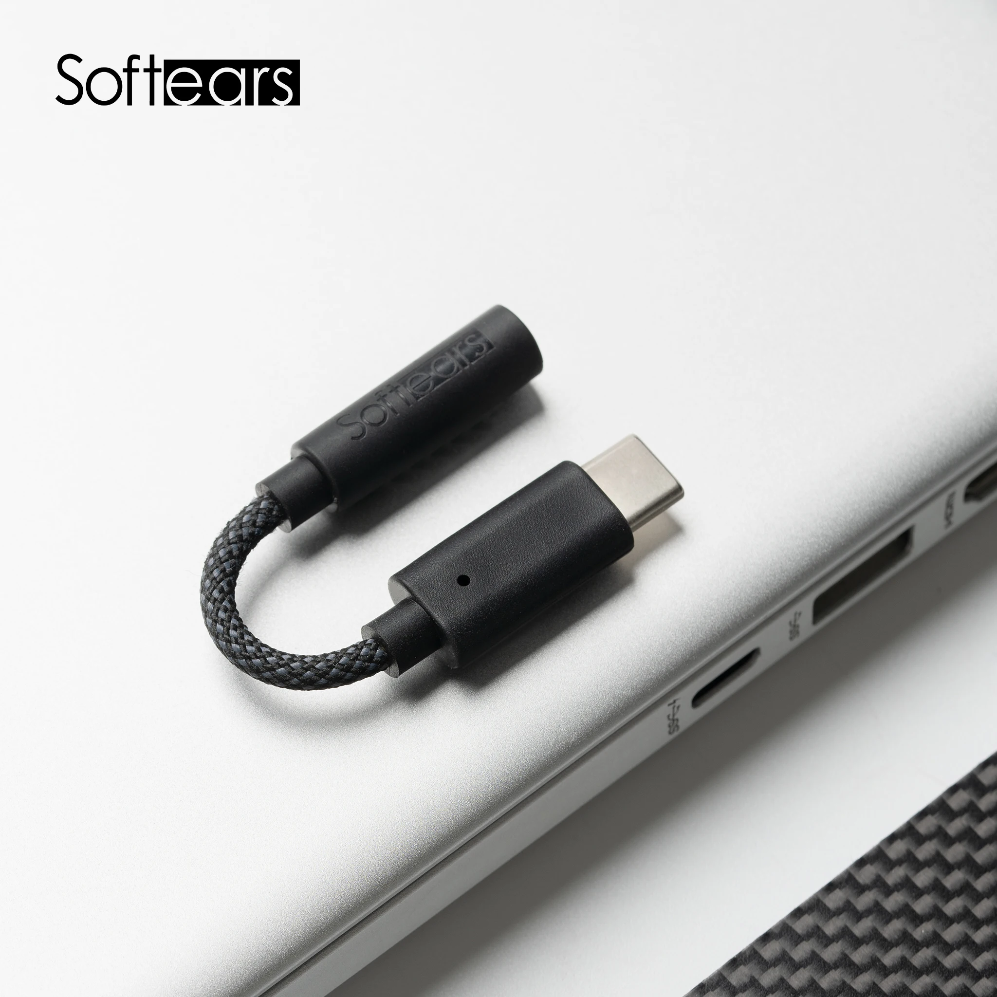 Softears S01 Портативный USB-кабель-адаптер DAC Type-C на 3,5 мм для мобильного телефона