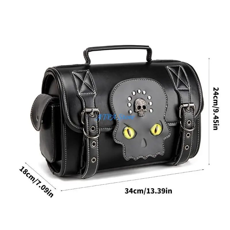 U13C حقيبة ملحقات الدراجة النارية الأنيقة مع مقصورات وظيفية حقيبة دراجة نارية كلاسيكية مريحة للحمل