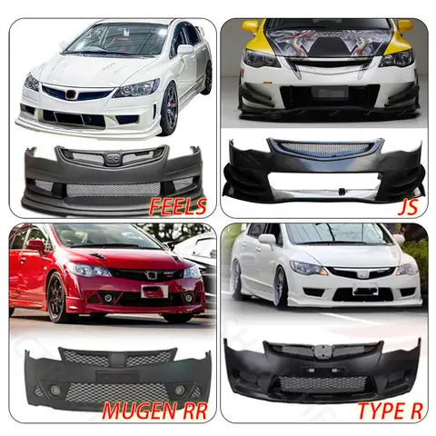6 best sales body kit honda civic 2007 - №3