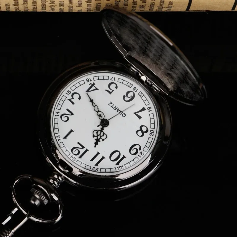 I LOVE YOU Steampunk 맞춤형 "To my Grandpa" 석영 회중 시계 체인 시계 생일 선물 펜던트 목걸이에 대한 할아버지 선물