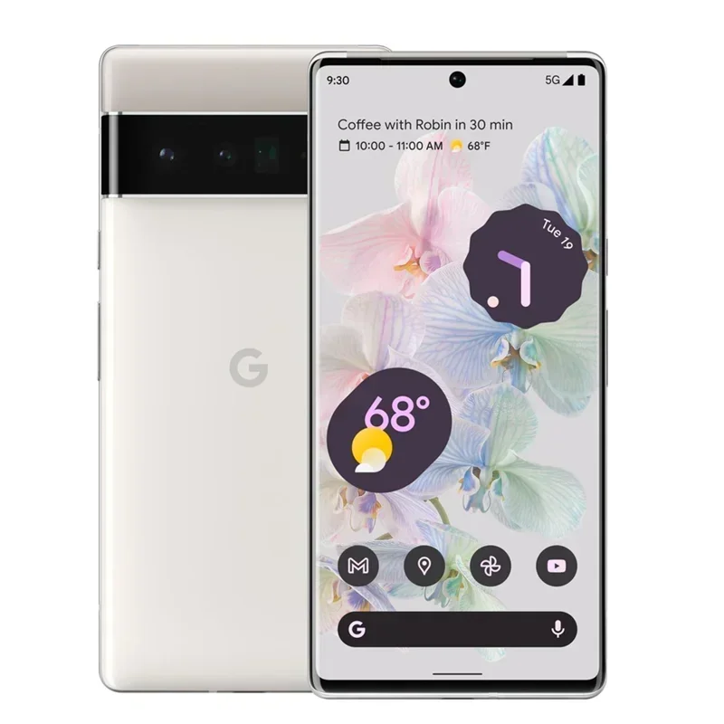 Imagem -04 - Original Desbloqueado Google Pixel Pro Telefone Celular 128gb 256 512gb Rom 12gb Ram Móvel 6.71 Smartphone Triplo 50mp & 48mp & 12mp Nfc