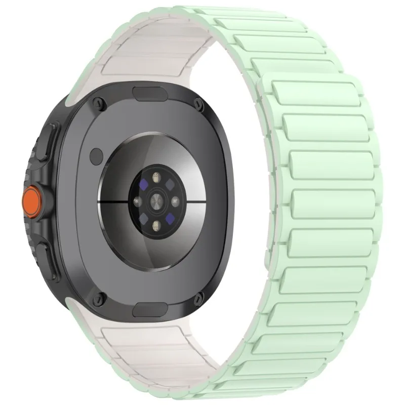 Silicone Strap For Samsung Galaxy Watch 8 40mm 44mm/8 Classic Magnetic Replacement Band For Galaxy Watch Ultra 2 Sports Bracelet