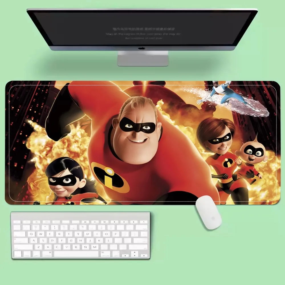 MINISO-D-DisneyS-I-Incredibles 2 Mousepad Mouse Pad Laptop Gaming Accessories Mousepad Large Desk Mat Computer Gamer Keyboard Ru