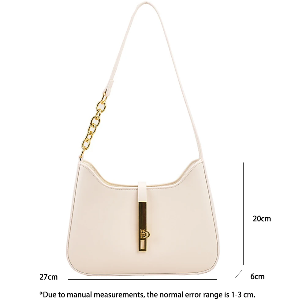 Luxury Designer Bags Women Chains Square Shoulder Bags High Quality Pu Leather Top Handle Crossbody Handbags Lady Underarm Bag