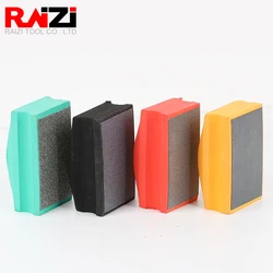 Raizi 90*55mm tamponi per lucidatura a mano diamantati elettrolitici strumenti per lucidatura per tamponi abrasivi in pietra