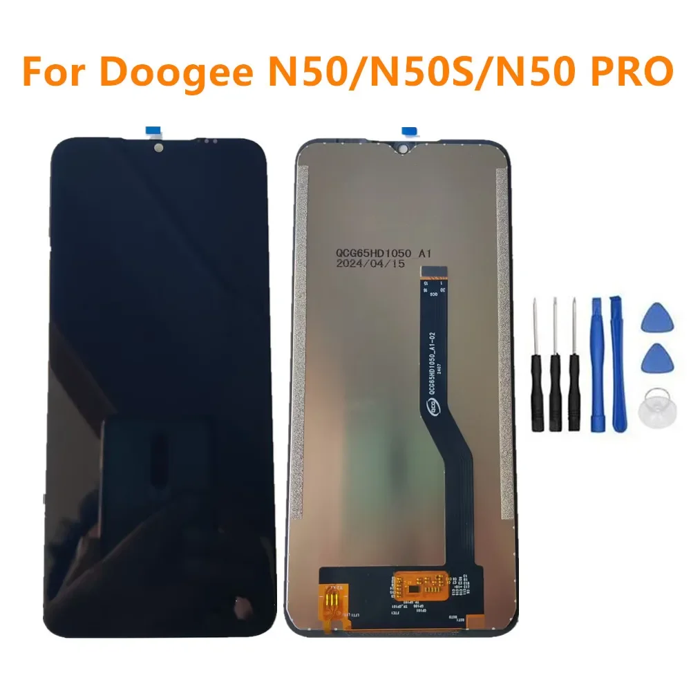 per-doogee-n50s-n50-n50-pro-display-lcd-del-telefono-cellulare-assembly-digitizer-touch-panel-riparazione-del-vetro-parti-originali-di-ricambio