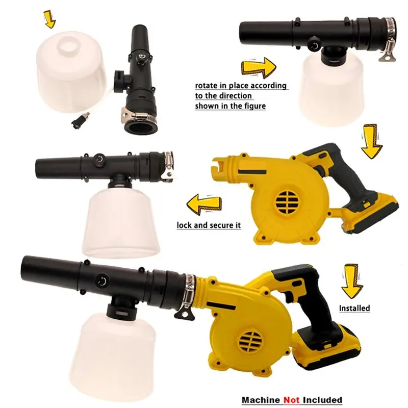 [NEWA64Z!】 1200 Ml Universal High Capacity Wireless Cordless Electric Air Blower Mist ULV Garden Fogging Machine