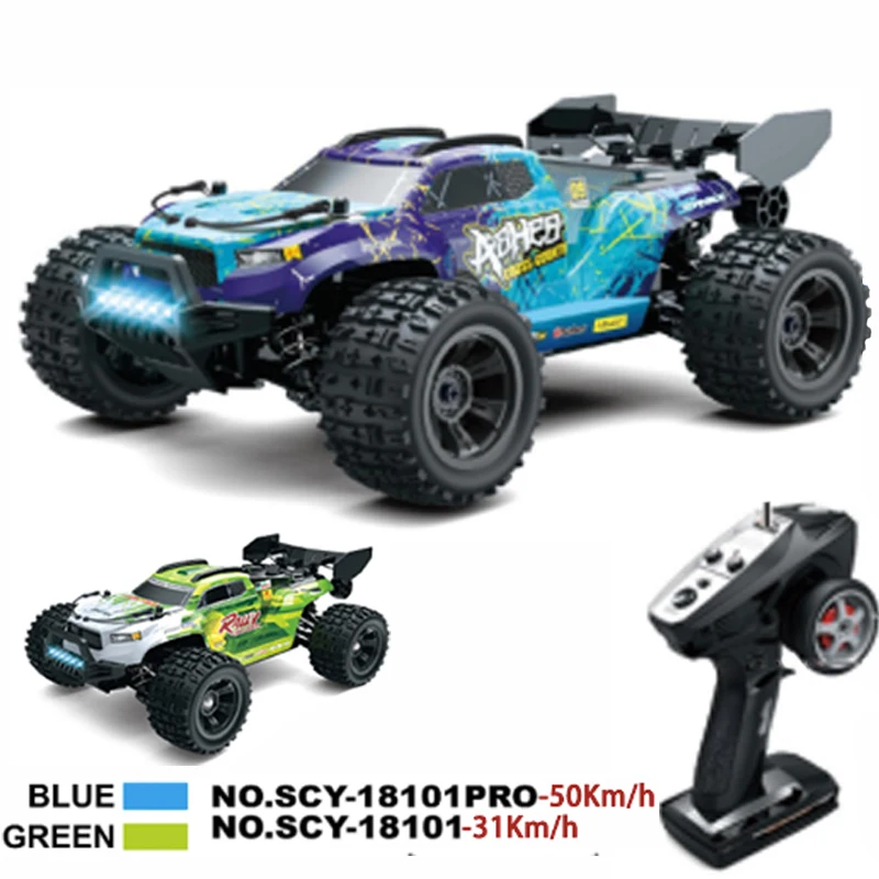 

1:18 30/50 KM/h Highspeed 4WD Off-Road RC Cars Full Scale Big Foot Remote Control Car Drift Monster Truck Metal Gear And Shaft