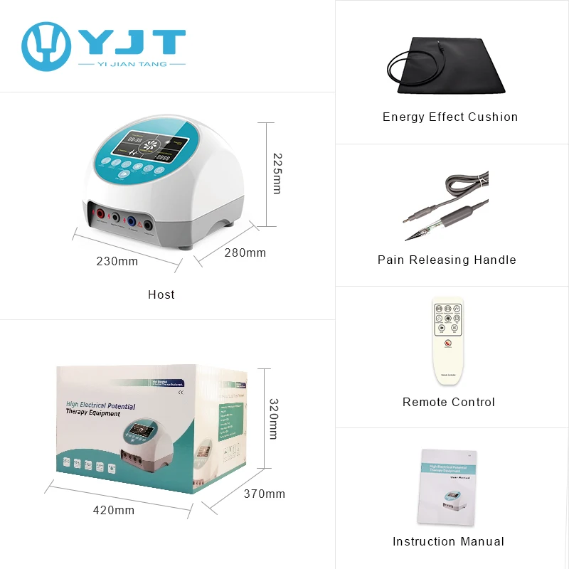 2026 For Relieve Cervical Pain Health Care Negative Ion High Potential Therapy Equipment view 4