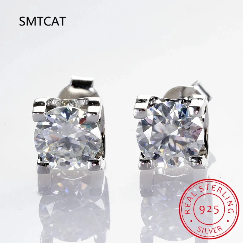3ct D Clolor Real Moissanite Jewelry Sets Women\'s Sterling Silver 925 Earrings Necklace For Women Bridal Set Gifts