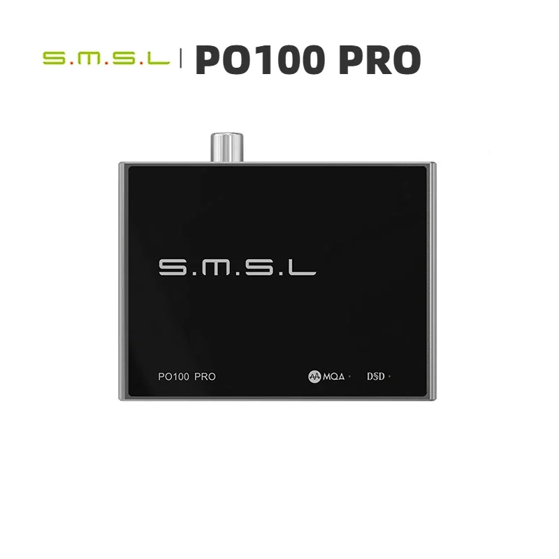 SMSL PO100 PRO Decoder Audio USB DAC MQA Decoding XOMS XU316 DSD64 Optical Coaxial DSD512 I2S Output 32bit 768Khz for PS5 Switch