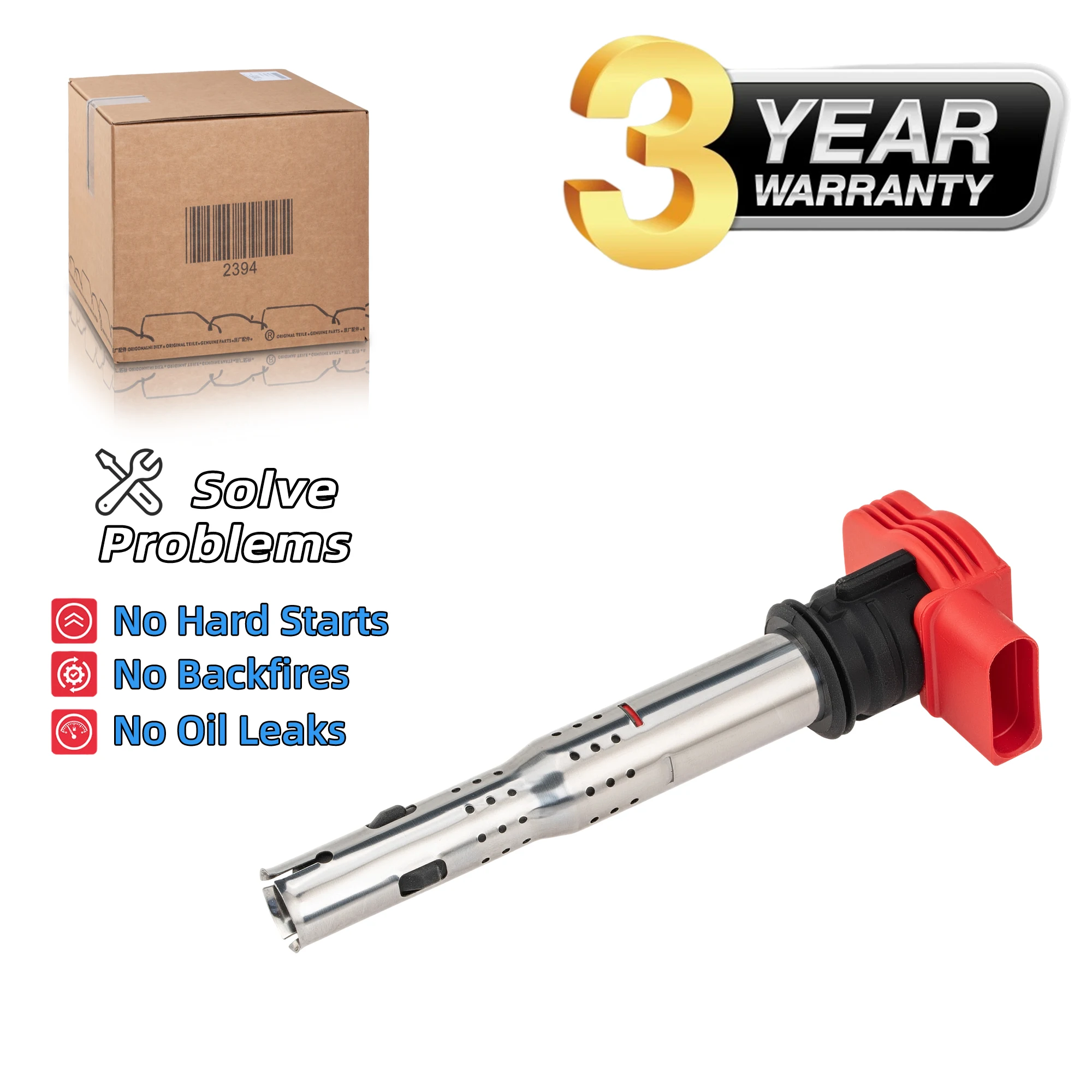 

95860210200,95860210201,06E905115E,06D905115 OEM Ignition Coil For PORSCHE Cayenne 92A 3.0 S 2011-17,Panamera 970 3.0 S 2011-16