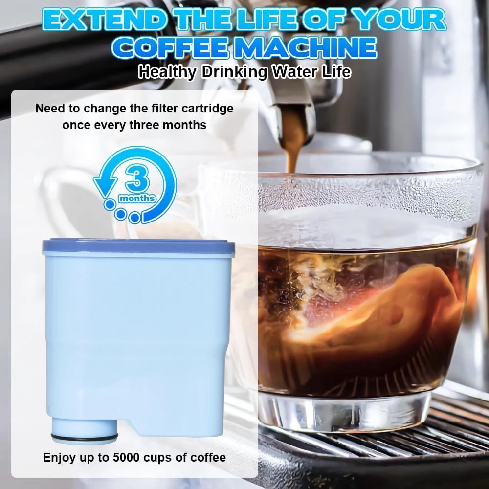 Coffee Machine Filter Compatible with Philips AquaClean Water Filter 3200 Espresso Machine Filter, CA6903/10/00/01/22/47 view 6