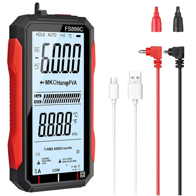 FS899C Digital Multimeter With 4.8