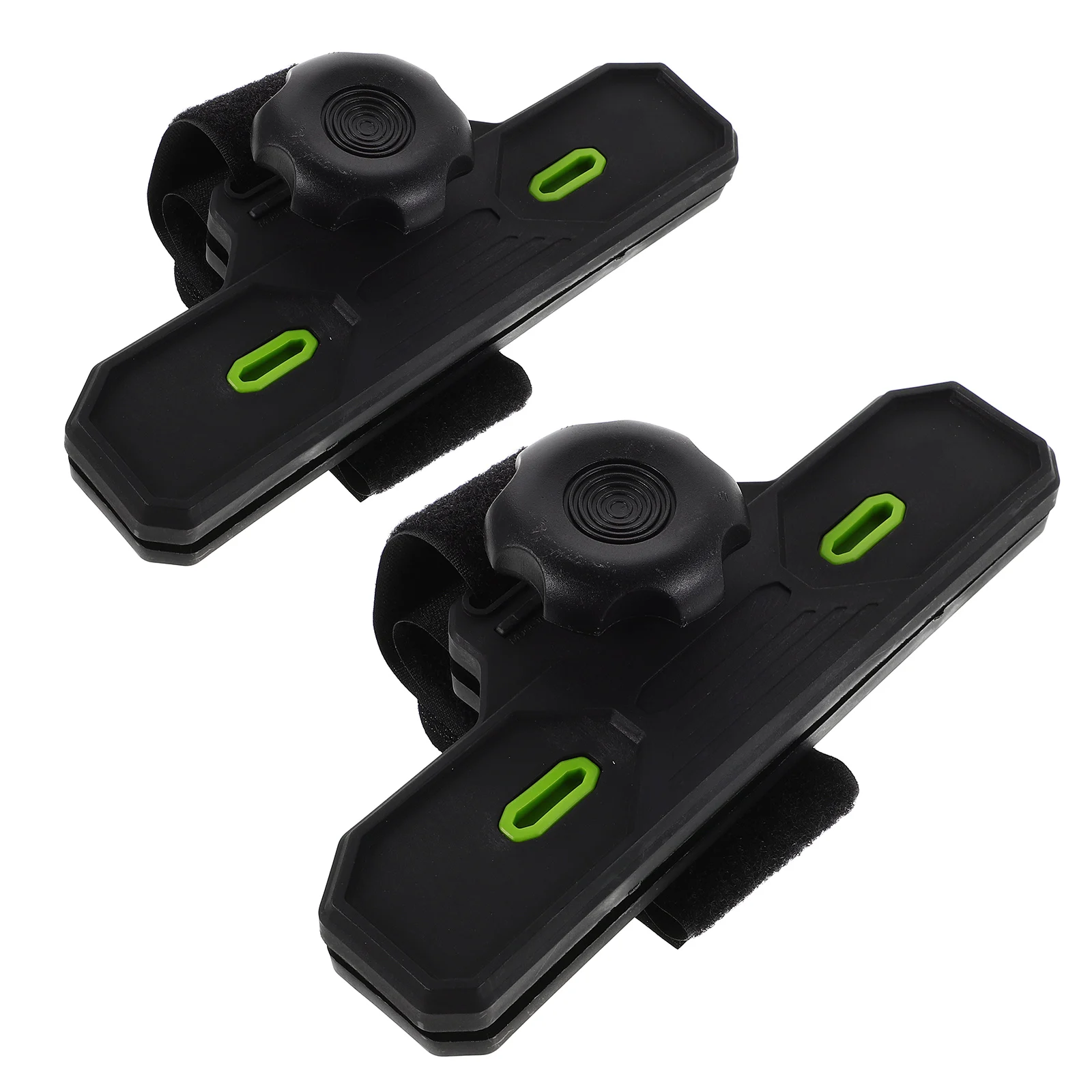 

2Pcs Portable Tent Fixing Clips Large Heavy Duty Lock Grip Outdoor Camping Tent Clips Windproof Tarp Clamps Awning Cover Black