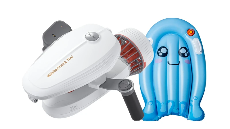 Inflatable Floatboard Water Power Surfing Skateboard Swimming Power Booster Adult Child