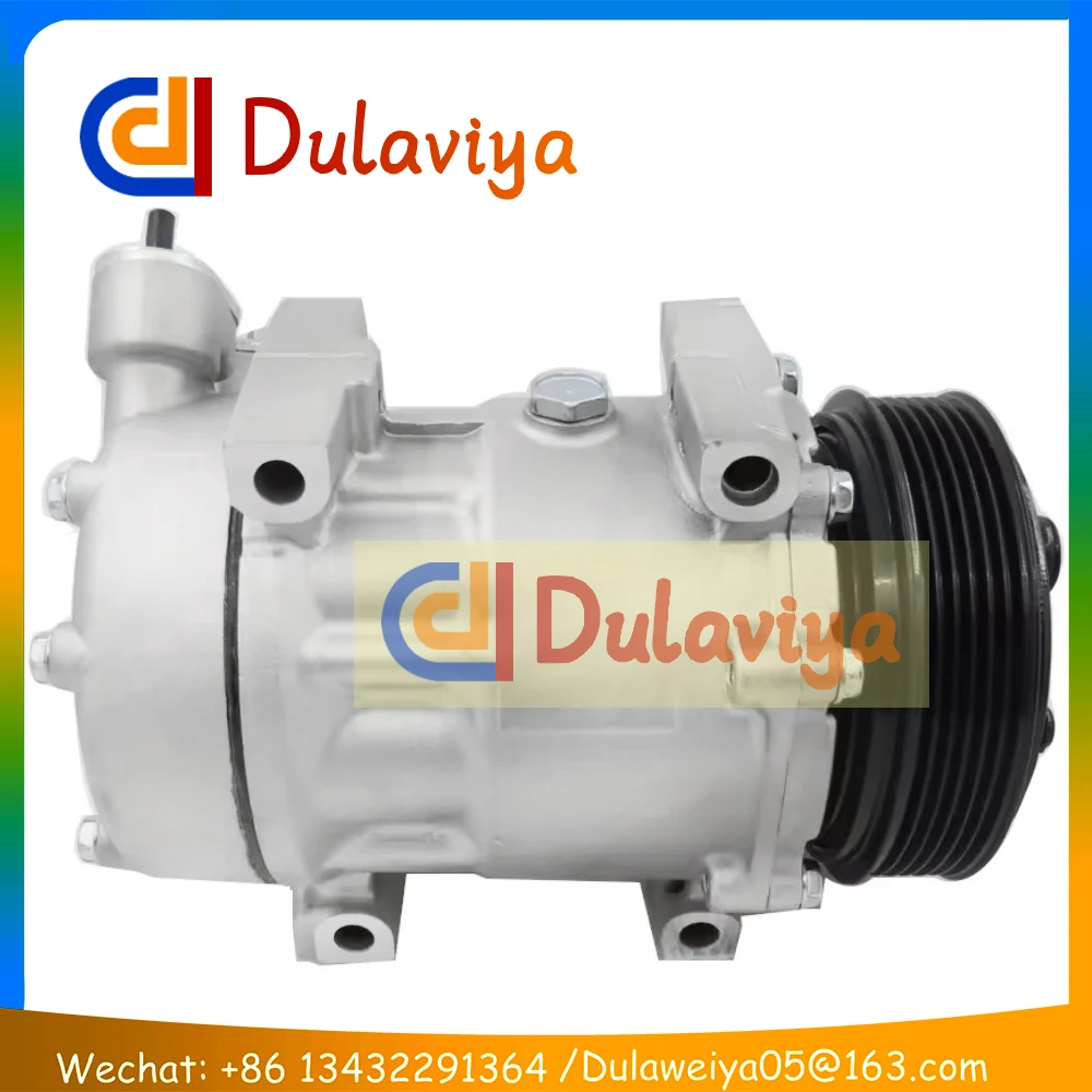 

7V16 AC Compressor For Lancia Fiat Scud Peugeot406 607 807 Citroen C5 C8 xsara 9645440480 9655421680 9659232180