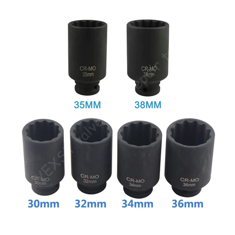 12 punkt 35MM 36MM 38MM nakrętka osi wrzeciona gniazdo piasty demontaż instalacja narzędzie do BMW Volkswagen AUDI
