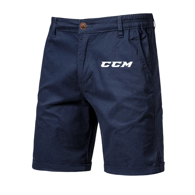 CCM Summer new cotton men's shorts casual sports Europe and the United States straight five-quarter pants plus size men's shorts