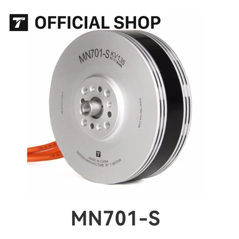 

T-MOTOR 2 шт./компл. бесщеточный двигатель MN701-S KV135 KV280 тип навигатора максимальная тяга 9,7 кг для квадрокоптера Hexacopter Multirotor